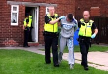 arrested in Wales