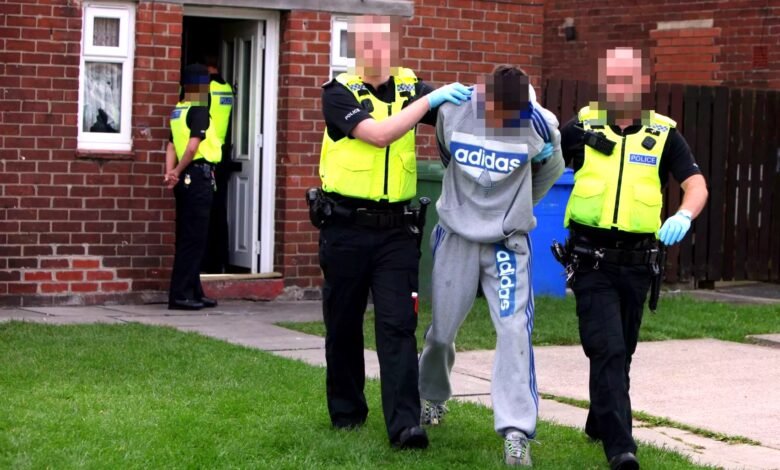 arrested in Wales