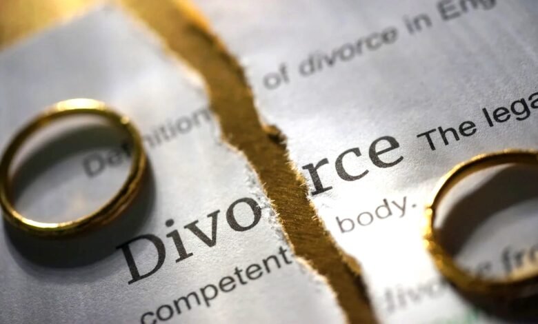 divorce process in England